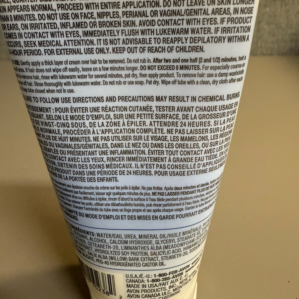 Avon Skin So Soft Fresh & Smooth Hair Removal Cream sensitive skin factory seal - Picture 2 of 13